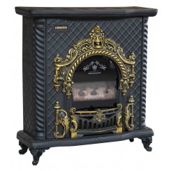 بخاری شومینه بهکاران طرح امپراطور مشکی طلایی بهکاران 30000