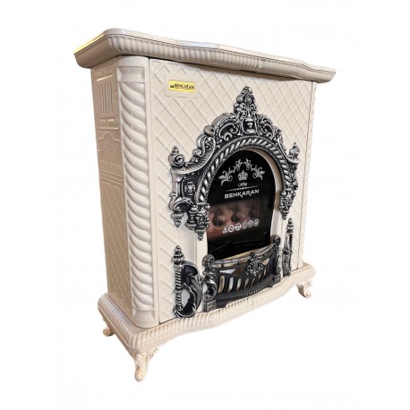بخاری شومینه طرح امپراطور کرم کروم بهکاران 40000