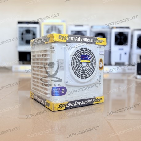 کولر آبی 2800 موتور الکتروژن 1/8 بدون کاور شبکه پلاستیک جنرال سون