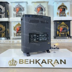 بخاری گازسوز بهکاران|مدل مرجان 9000