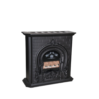 شومینه گازسوز طرح پرنس مشکی PR370